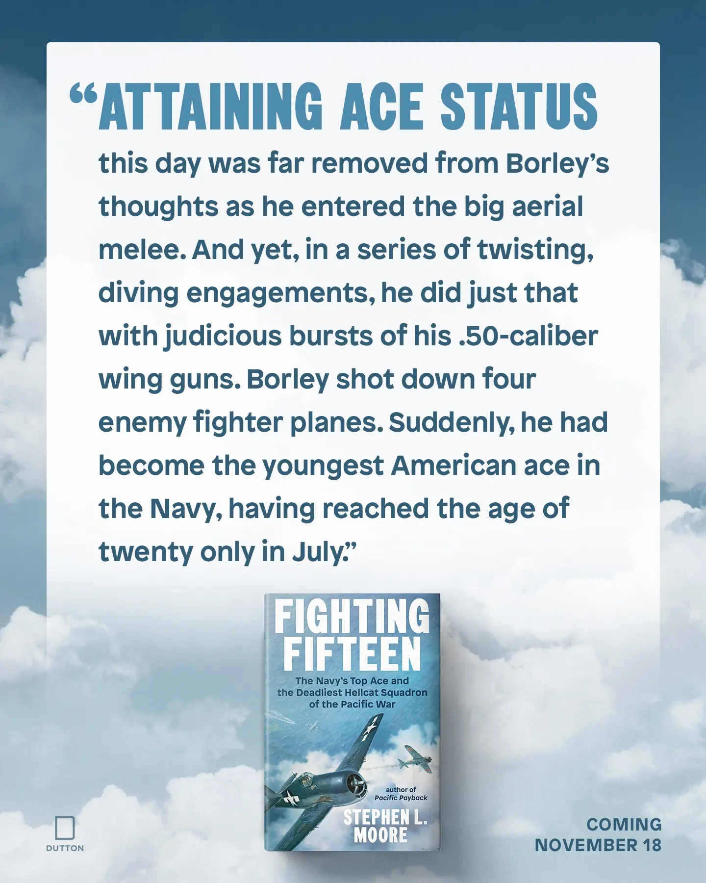 Book quote card design