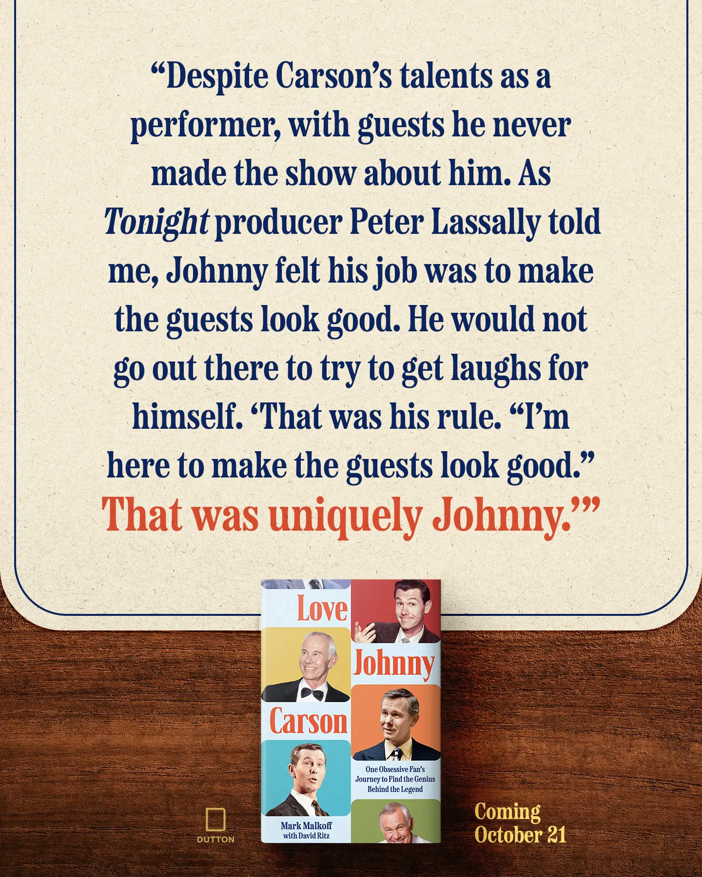 Book quote card design