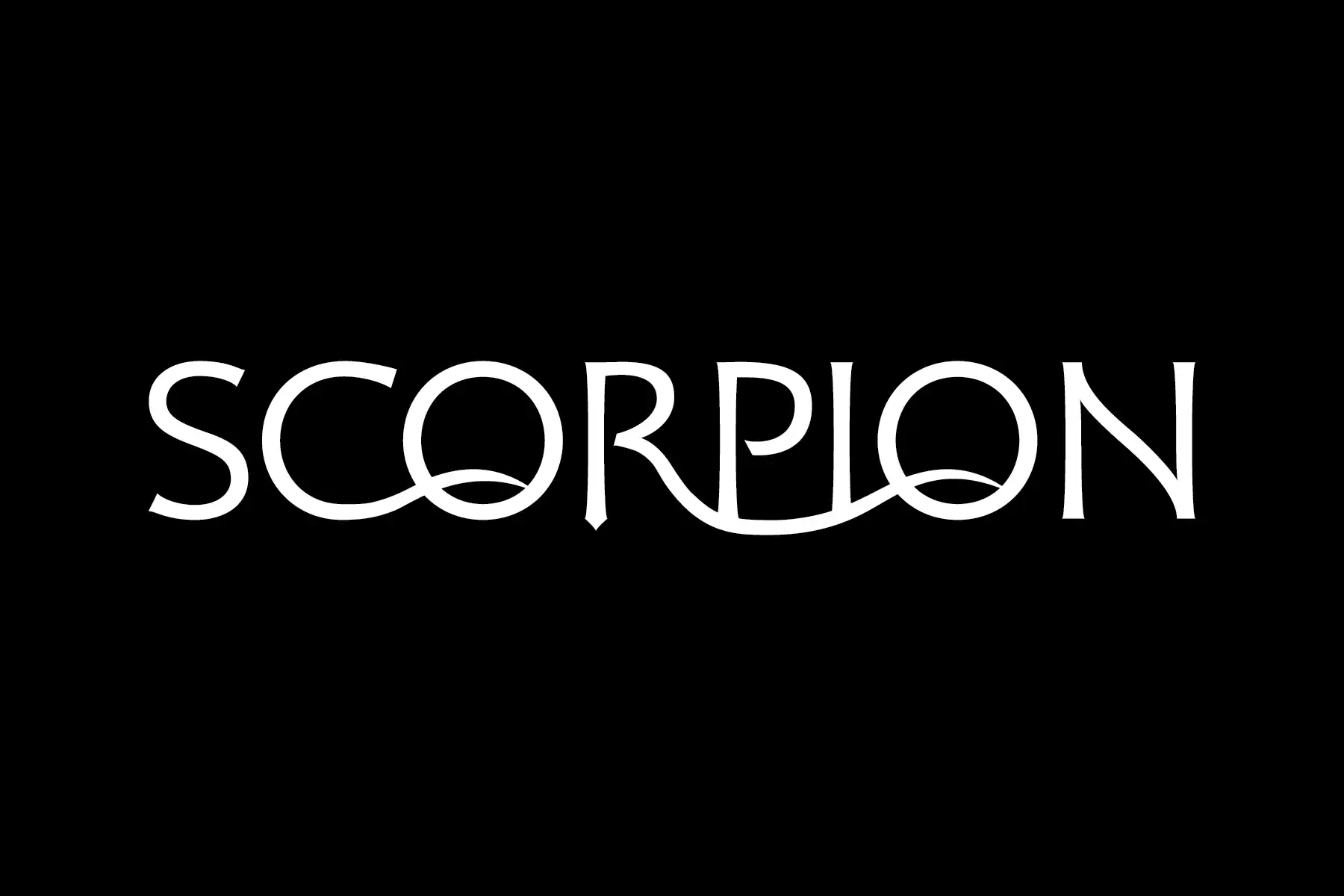Text that reads "Scorpion"